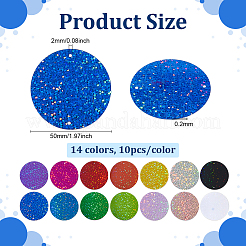 140Pcs 14 Colors PVC Connector Charms&nbsp;FIND-PH0023-25