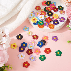 66 Pcs Flower Embroidery Cloth Iron On/Sew On Patches&nbsp;DIY-TA0013-05