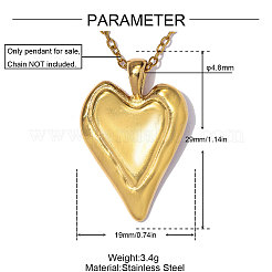 304 Stainless Steel Pendants&nbsp;SA-OY002-05G