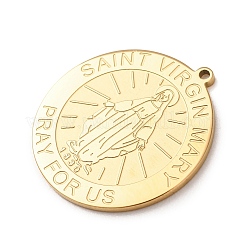 Religion 304 Stainless Steel Pendants&nbsp;STAS-F367-04G