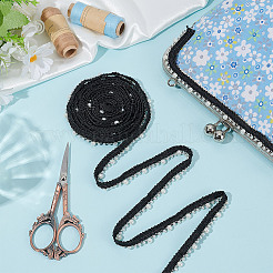 5 Yards Polyester Lace Ribbons&nbsp;OCOR-AR0002-03