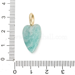 Natural Flower Amazonite Pendants&nbsp;G-C290-01A