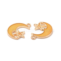 Alloy Enamel Pendants&nbsp;ENAM-S121-061-G