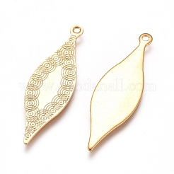 304 Stainless Steel Pendants&nbsp;STAS-D233-10G