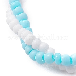 Handmade Glass Seed Beaded Bracelets for Women&nbsp;BJEW-MZ00129-02
