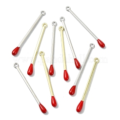20Pcs 2 Colors Rack Plating Alloy Enamel Pendants&nbsp;FIND-CJ0004-76