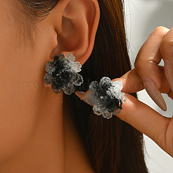 Valentine's Day Iron & Resin Stud Earrings&nbsp;WT9943