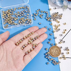 Rack Plating Brass Beads&nbsp;KK-UN0003-16B