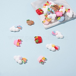 40Pcs 10 Style Resin Cabochons&nbsp;RESI-SZ0001-37