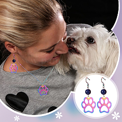 20Pcs Ion Plating(IP) 201 Stainless Steel Pet Pendants&nbsp;STAS-UN0059-90
