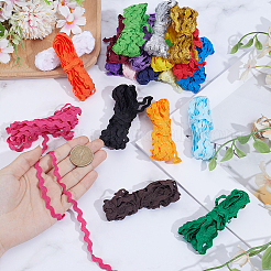 70M 20 Colors Wave Bending Fringe Trim&nbsp;OCOR-GF0005-90