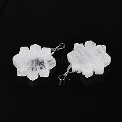 Natural Quartz Crystal Pendants&nbsp;G-T144-12A