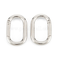 Zinc Alloy Spring Gate Rings&nbsp;PALLOY-L233-07B-P