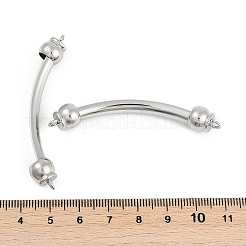 304 Stainless Steel Connector Charms&nbsp;STAS-M090-09P