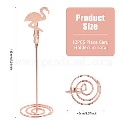 Iron Name Card Holder&nbsp;AJEW-WH0542-018A