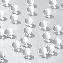 100Pcs Natural Quartz Sphere Beads&nbsp;G-NB0005-51B