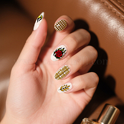 Stainless Steel DIY Nail Art Templates&nbsp;MRMJ-WH0098-058