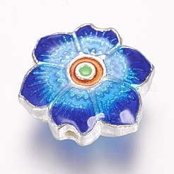 Alloy Enamel Beads&nbsp;ENAM-F076-01S