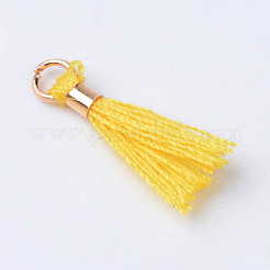 Polycotton(Polyester Cotton) Tassel Pendant Decorations&nbsp;LS-X-OCOR-S102-13