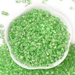 Transparent Inside Colours Glass Seed Beads&nbsp;SEED-A032-04C