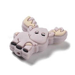Elk Food Grade Eco-Friendly Silicone Focal Beads&nbsp;SIL-D004-01B-02