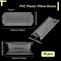 PVC Plastic Gift Storage Pillow Case&nbsp;CON-WH0099-06