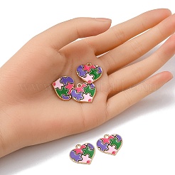 Alloy Enamel Pendants&nbsp;ENAM-YW0002-38B