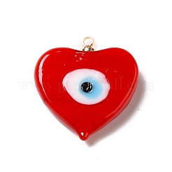 Handmade Lampwork Pendants&nbsp;LAMP-E030-01G-M