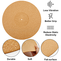 Cork Turntable Mats&nbsp;AJEW-WH20080-66A