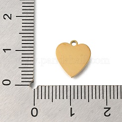 PVD Vacuum Plating 201 Stainless Steel Charms&nbsp;STAS-C111-15C