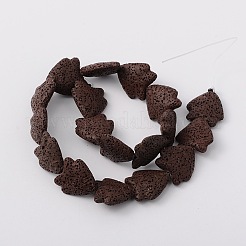 Tropical Fish Synthetic Lava Rock Beads Strands&nbsp;G-N0107-10