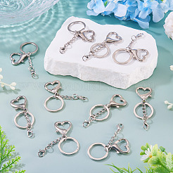 10Pcs Alloy Keychain Clasps&nbsp;FIND-TA0009-78