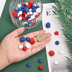 12 style Food Grade Eco-Friendly Silicone Beads&nbsp;SIL-FH0001-03