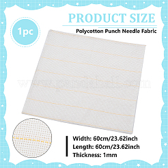 Polycotton Punch Needle Fabric&nbsp;DIY-WH0589-93