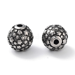 304 Stainless Steel Beads&nbsp;STAS-M057-33AS