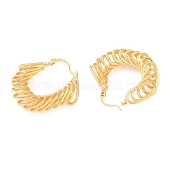 Brass Hoop Earring for Women&nbsp;LS-EJEW-L288-001G