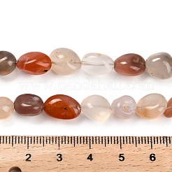 Natural South Red Agate Beads Strands&nbsp;G-P568-C15-01