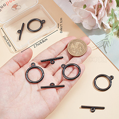 5Pcs Bioceramics Zirconia Ceramic Toggle Clasps&nbsp;FIND-BBC0003-68A-02