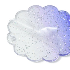 DIY Acrylic Disc Tassel Keychain Making Kits&nbsp;DIY-FS0006-01C