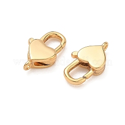 SHEGRACE Brass Lobster Claw Clasps&nbsp;XGRQ7M053-969G