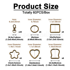 DIY Clasp Jewelry Making Finding Kit&nbsp;DIY-BT0001-45