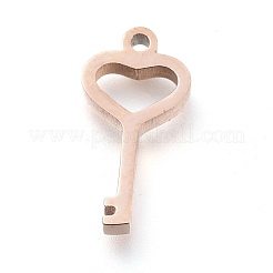 304 Stainless Steel Pendants&nbsp;STAS-M275-02RG