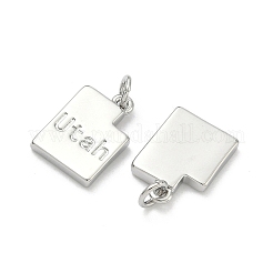 Brass Pendants&nbsp;KK-D229-22C-P