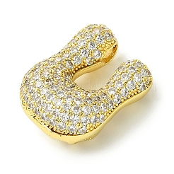 Rack Plating Brass Cubic Zirconia Pendants&nbsp;KK-S378-02G-U