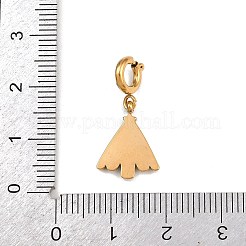 304 Stainless Steel Enamel Pendant Decorations&nbsp;LS-STAS-L304-02G