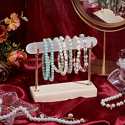 Alloy & Wood Crystal Stick/Wand Display Stands&nbsp;ODIS-UN0001-25