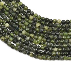 Natural Canadian Jade Beads Strands&nbsp;G-C281-A01-3mm