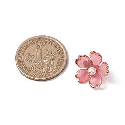 Acrylic Flower Pendants&nbsp;PALLOY-TA00245