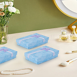 4Pcs Cardboard Jewelry Set Boxes&nbsp;CON-LP0001-39