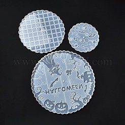 DIY Halloween Theme Dessert Tray Silicone Molds&nbsp;DIY-G056-C01